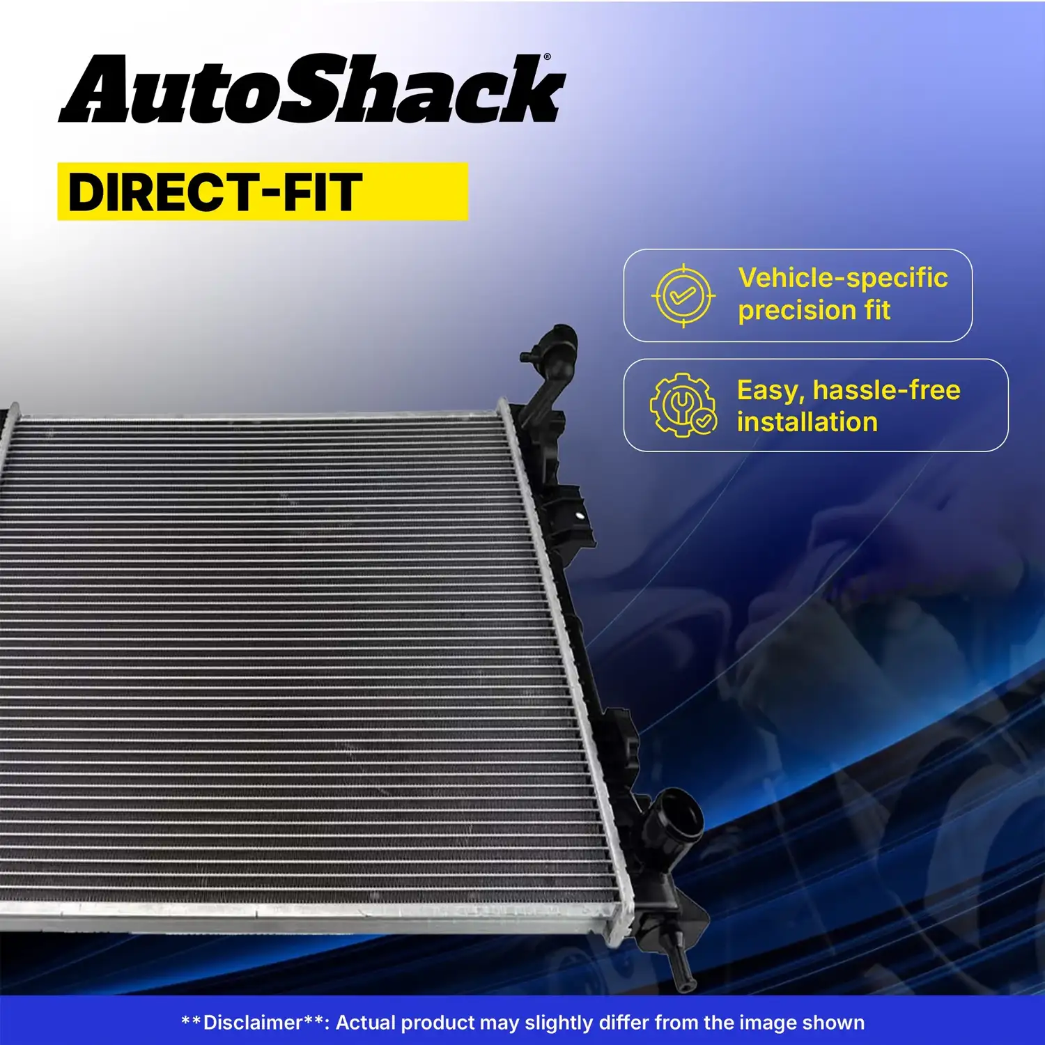 AutoShack Radiator for 2005-2010 Jeep Grand Cherokee 2006-2010 – Bild 3