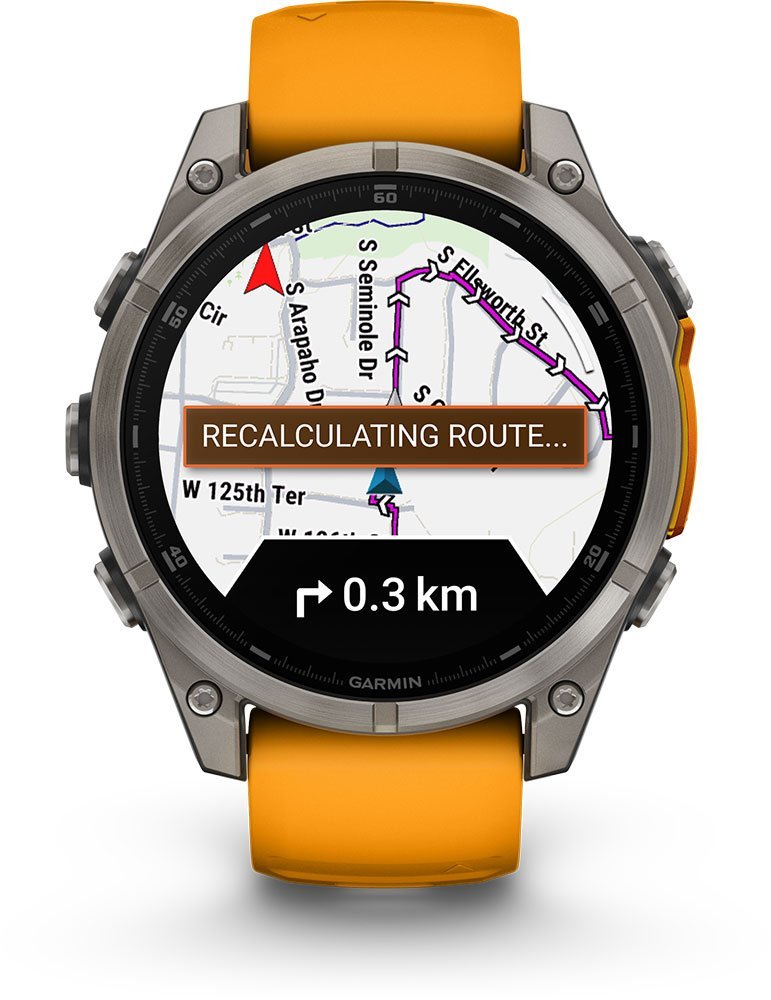 Garmin Fēnix® 8 - 47 mm AMOLED Sapphire - GPS Multisport – Bild 4