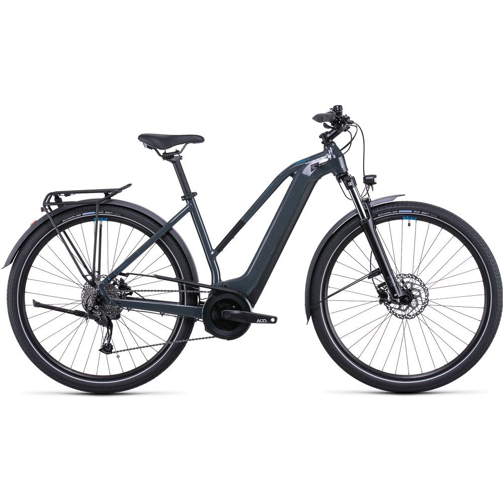 Cube Touring Hybrid ONE 400 Trapez grau – 2023