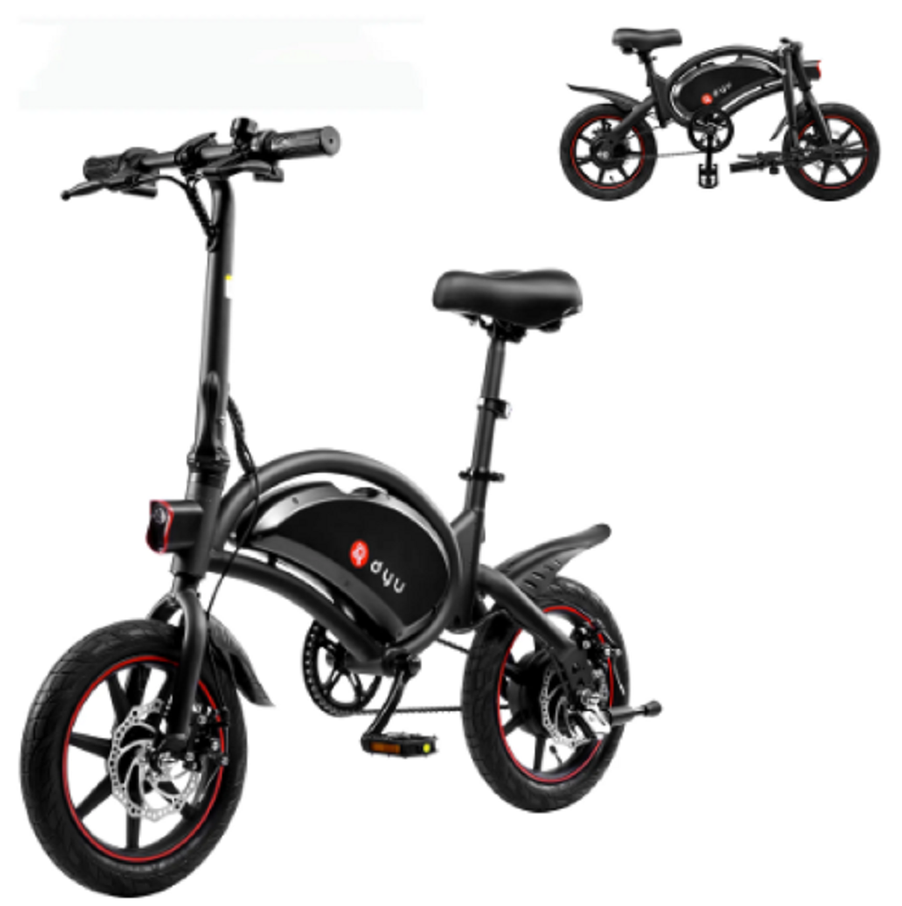 DYU D3F, 14Zoll Smart Elektrofahrrad,