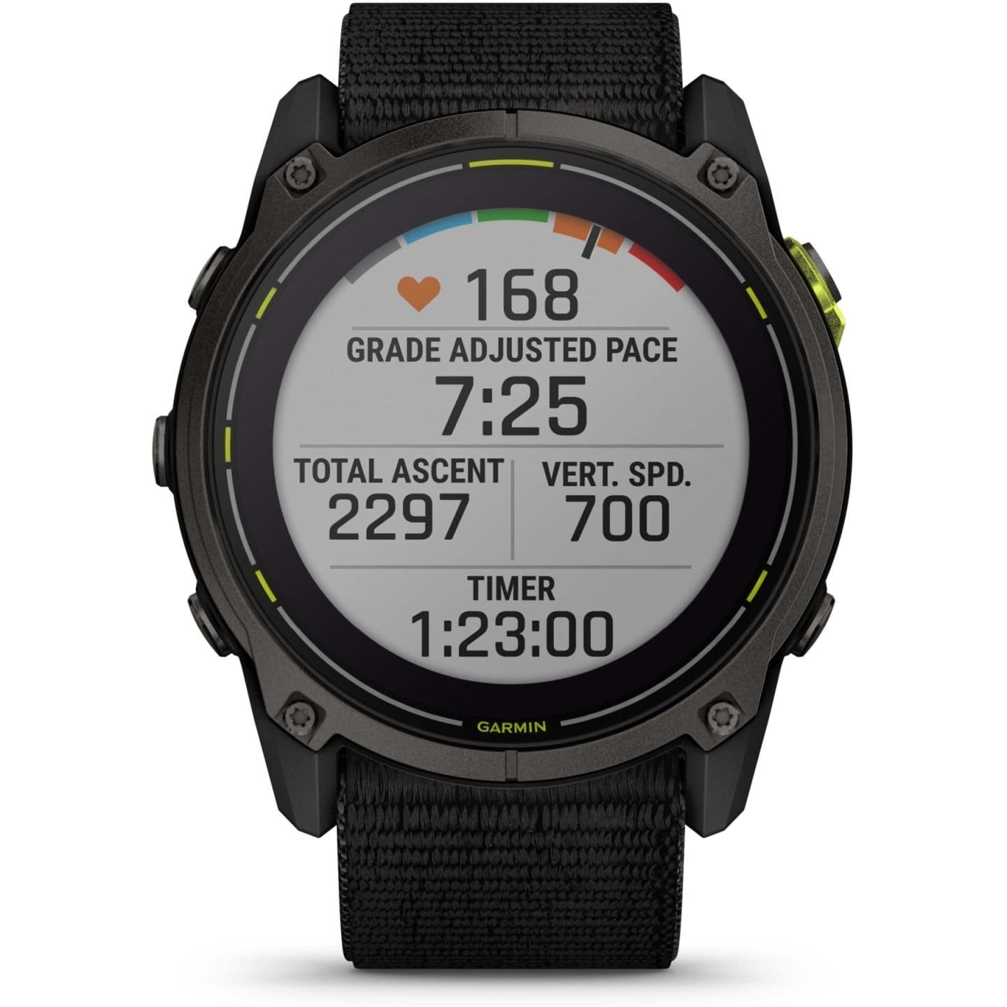Garmin Enduro 3 Sapphire Solar GPS Smartwatch - Schwarz/Carbongrau DLC Titan – Bild 2