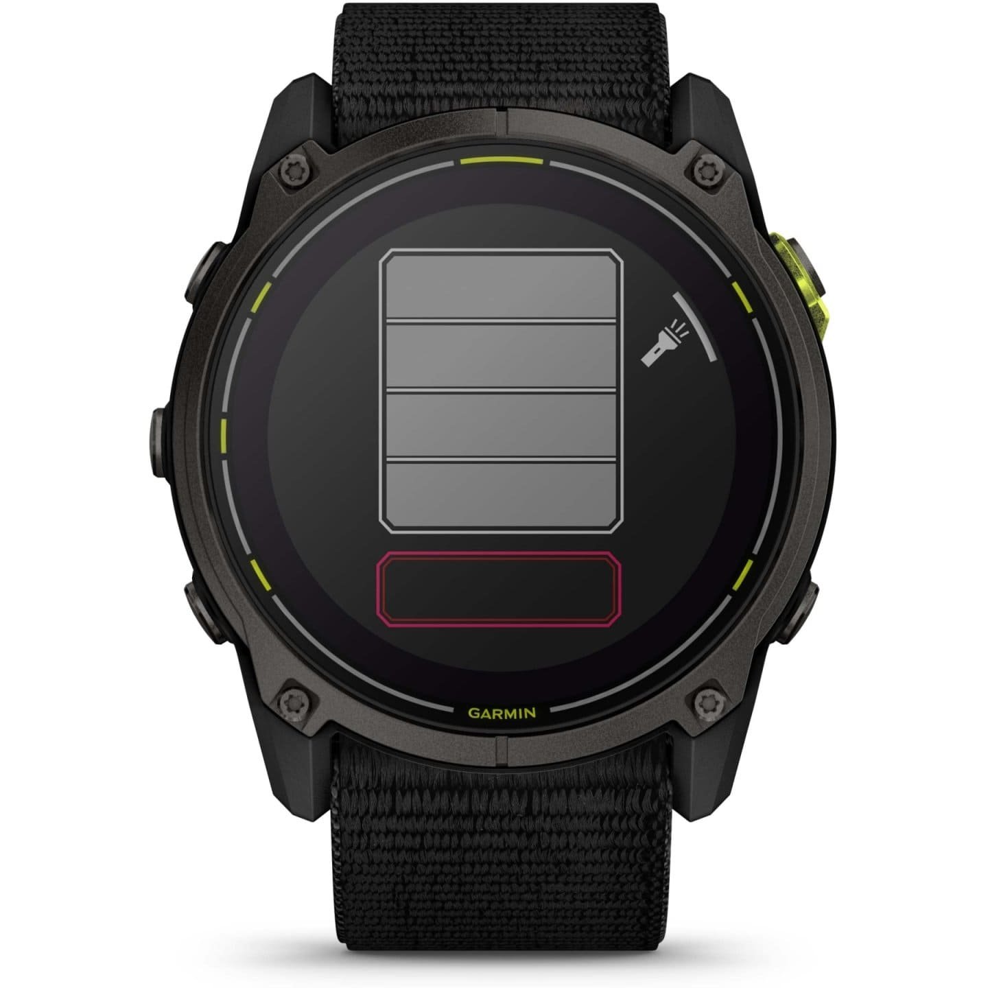 Garmin Enduro 3 Sapphire Solar GPS Smartwatch - Schwarz/Carbongrau DLC Titan – Bild 3