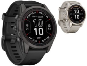 Garmin FENIX® 7S PRO - SAPPHIRE SOLAR 42mm EDITION - GPS Multisport Smartwatch