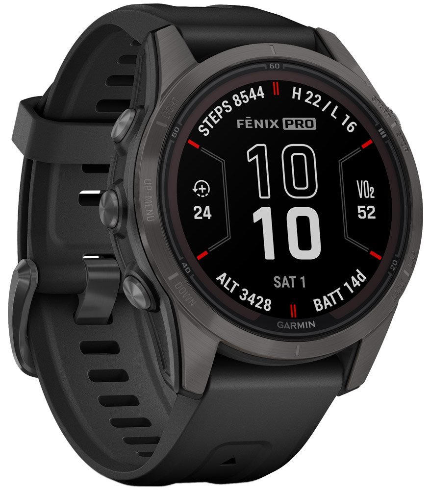 Garmin FENIX® 7S PRO - SAPPHIRE SOLAR 42mm EDITION - GPS Multisport Smartwatch – Bild 2