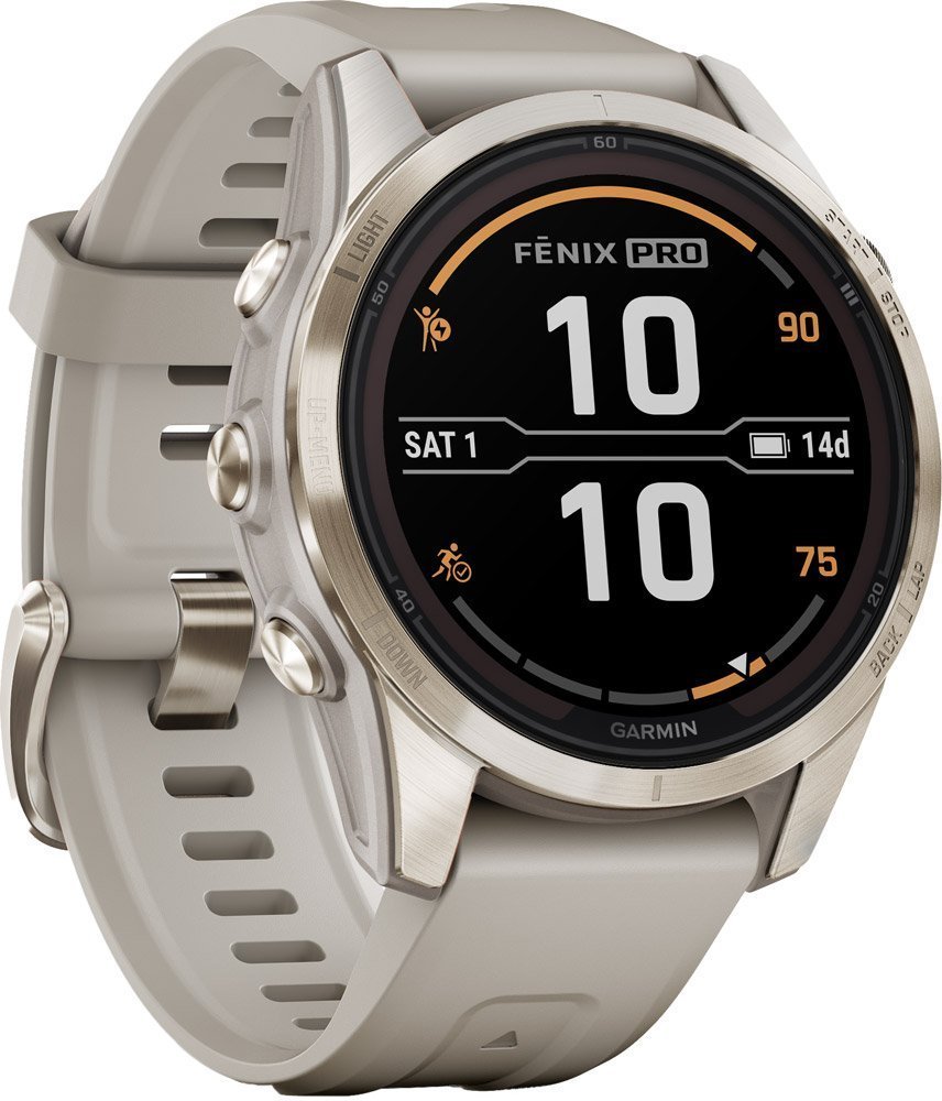 Garmin FENIX® 7S PRO - SAPPHIRE SOLAR 42mm EDITION - GPS Multisport Smartwatch – Bild 3