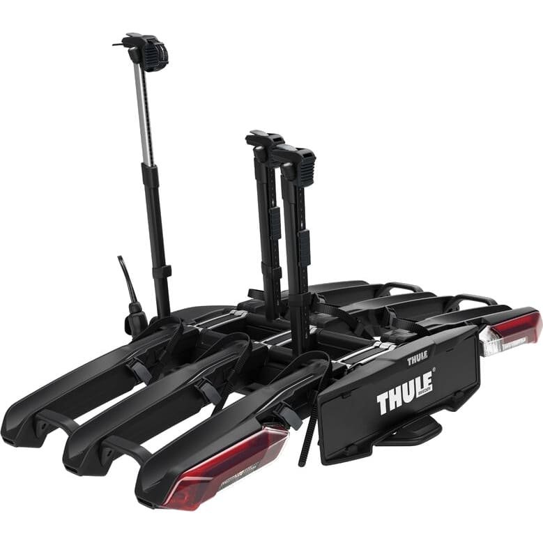 Thule Epos 3 Klappbarer Anhängerkupplungs-Fahrradträger für 3 Fahrräder - Schwarz