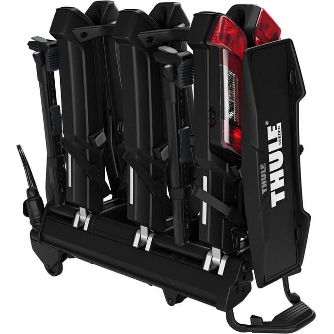 Thule Epos 3 Klappbarer Anhängerkupplungs-Fahrradträger für 3 Fahrräder - Schwarz – Bild 7