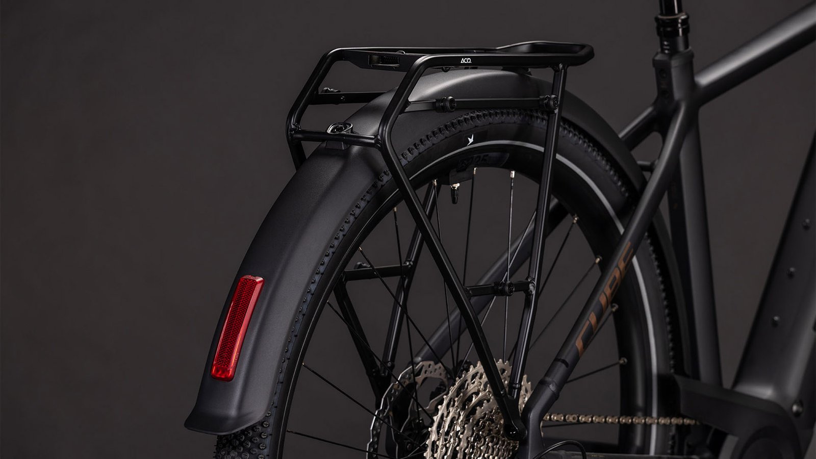 Cube Nuride Hybrid SLX 800 black´n´gold – Bild 2