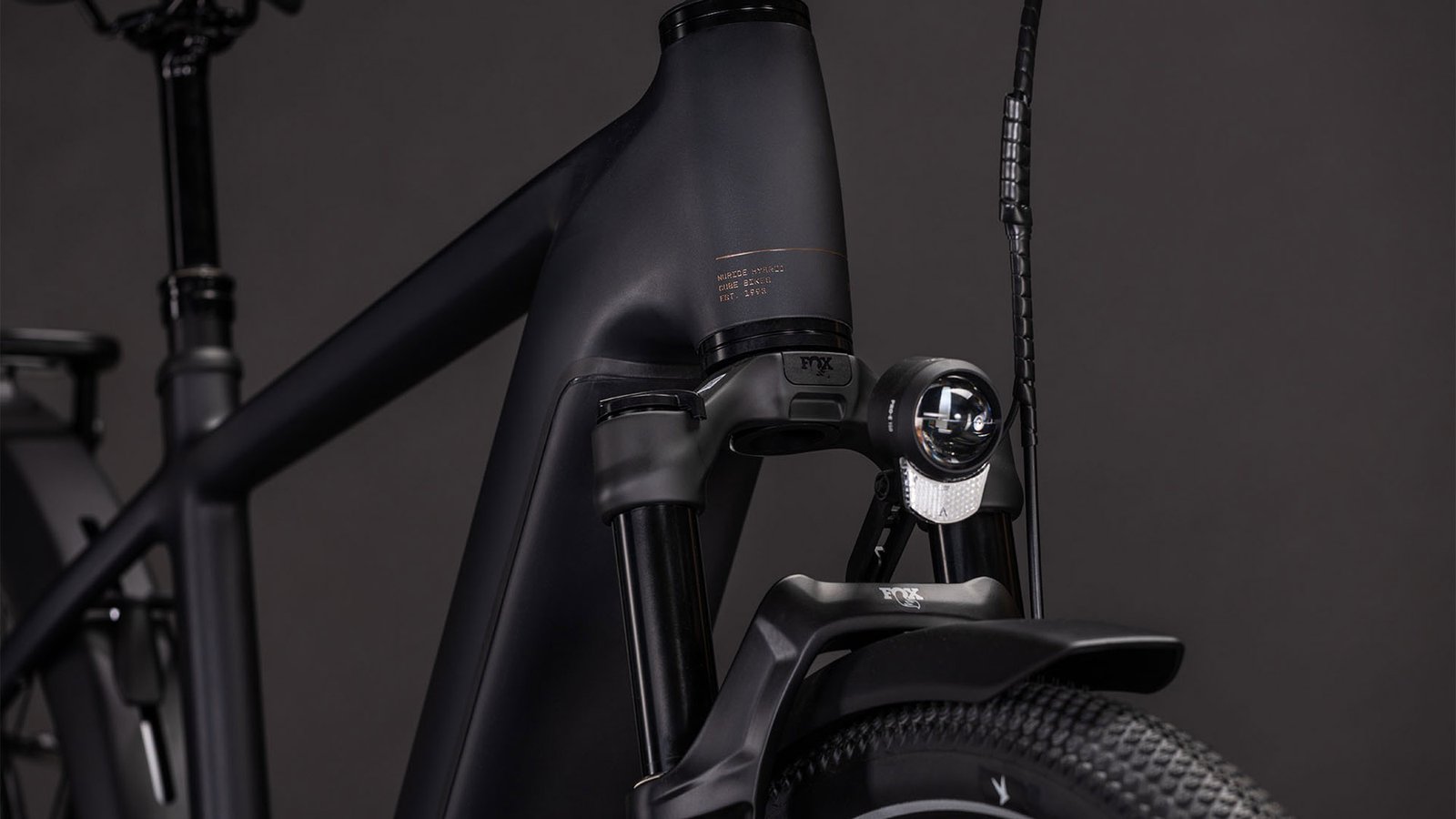 Cube Nuride Hybrid SLX 800 black´n´gold – Bild 5